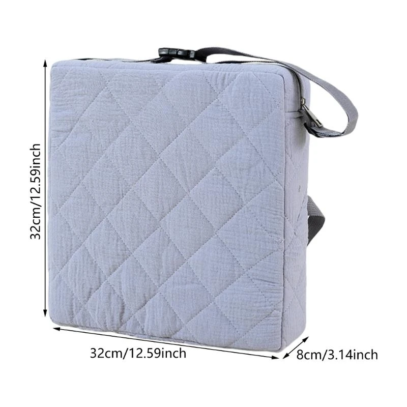 J15U 8 سنتيمتر سمك طفل دفعة وسادة ل طاولة الطعام تأمين تثبيت أبازيم حزام تعادل الأطفال كرسي مرتفع وسادة وسادة كرسي #6