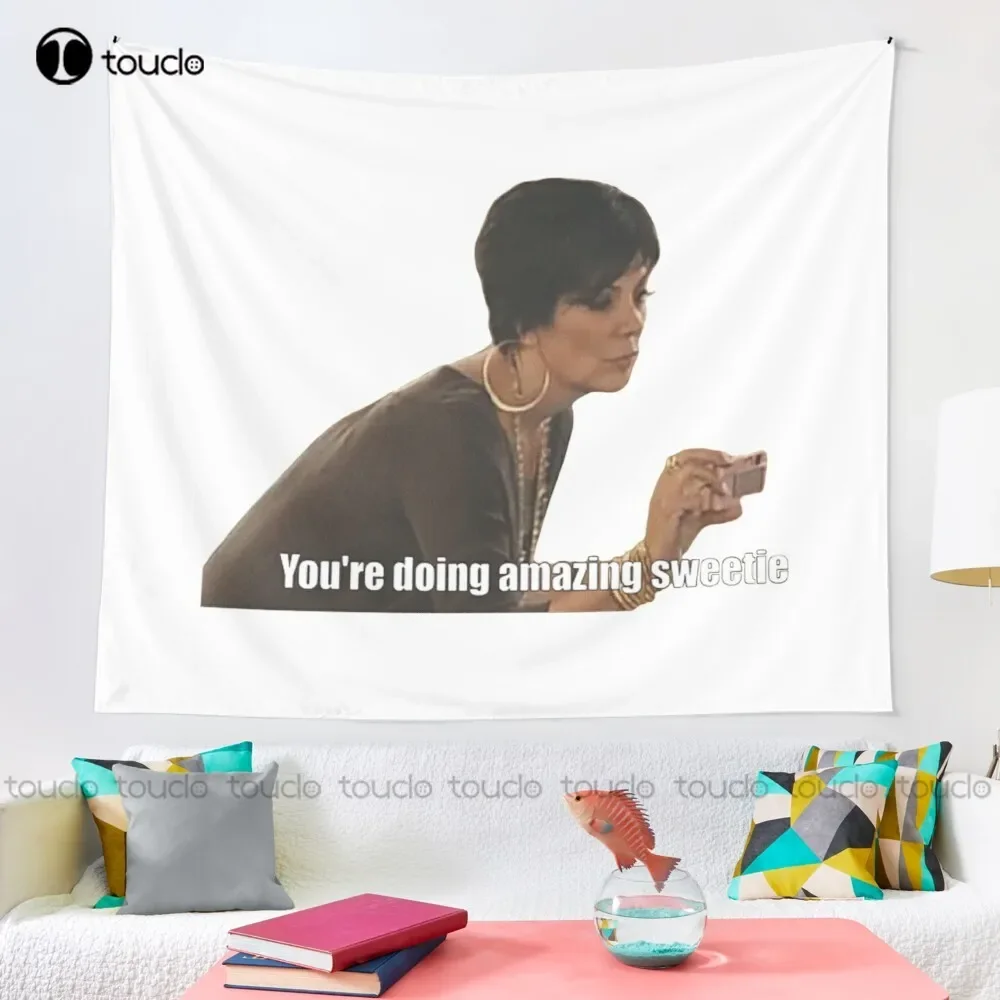 You'Re Doing Amazing Sweetie Tapestry Rapper Tapestry Tapestry Wall Hanging For Living Room Bedroom Dorm Room Home Decor