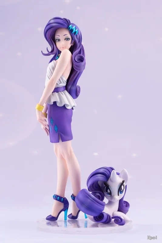 

In stock Original KOTOBUKIYA Beautiful Girl Statue Series Rainbow Pony Beautiful Girl Rarity Toys Model Gift Collection