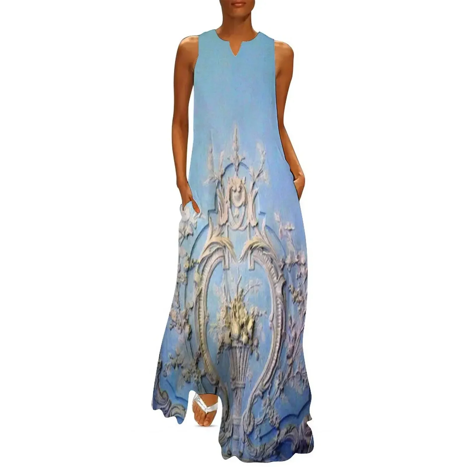 

Versailles Long Dress Women's long dress summer dress dresses for women 2025 luxury designer party Evening dresses