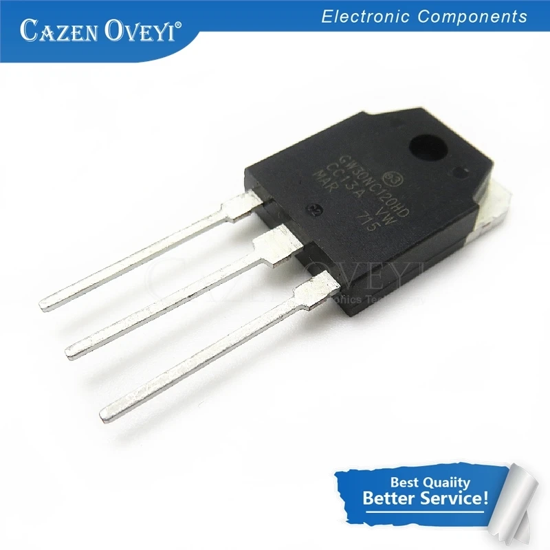 

5pcs/lot STGW30NC120HD GW30NC120HD TO-247 1200V 60A new original In Stock