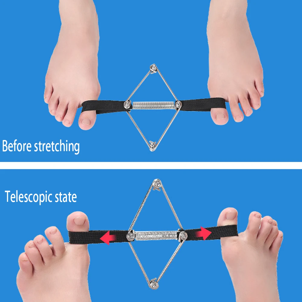 Bunion Corrector Foot Pain Relief Big Toe Strap Bunion Straightener Stretchy Belt for Correct Alignment for Women Men