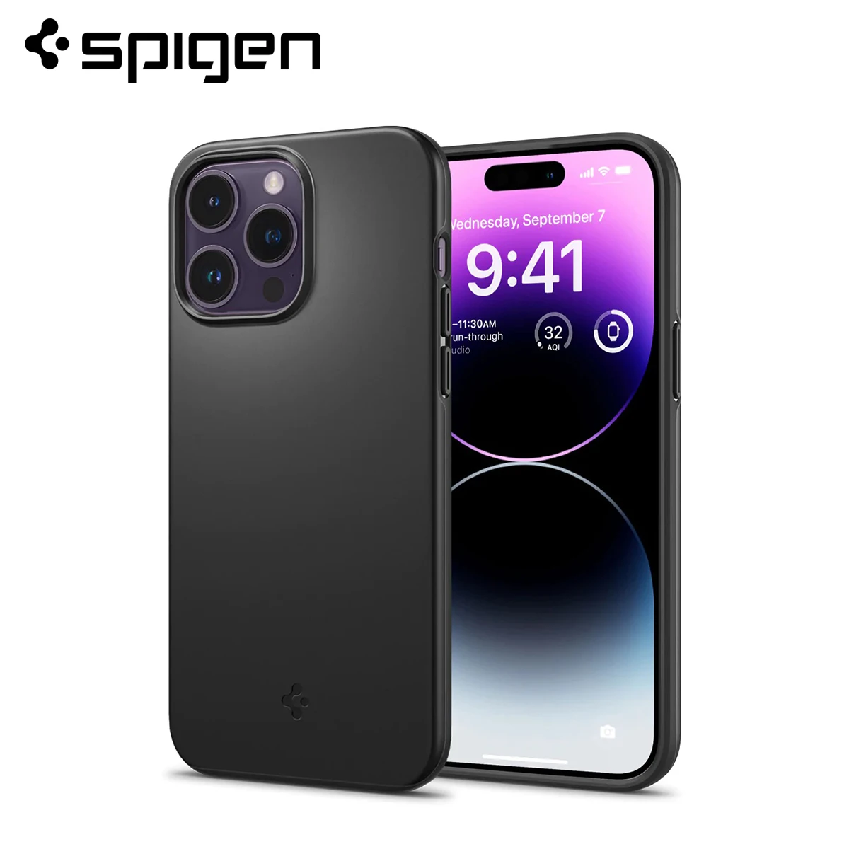 Spigen Thin Fit Hard Back Cover Case for iPhone 15 Pro Max / 15 Pro / 15 Plus (2023)