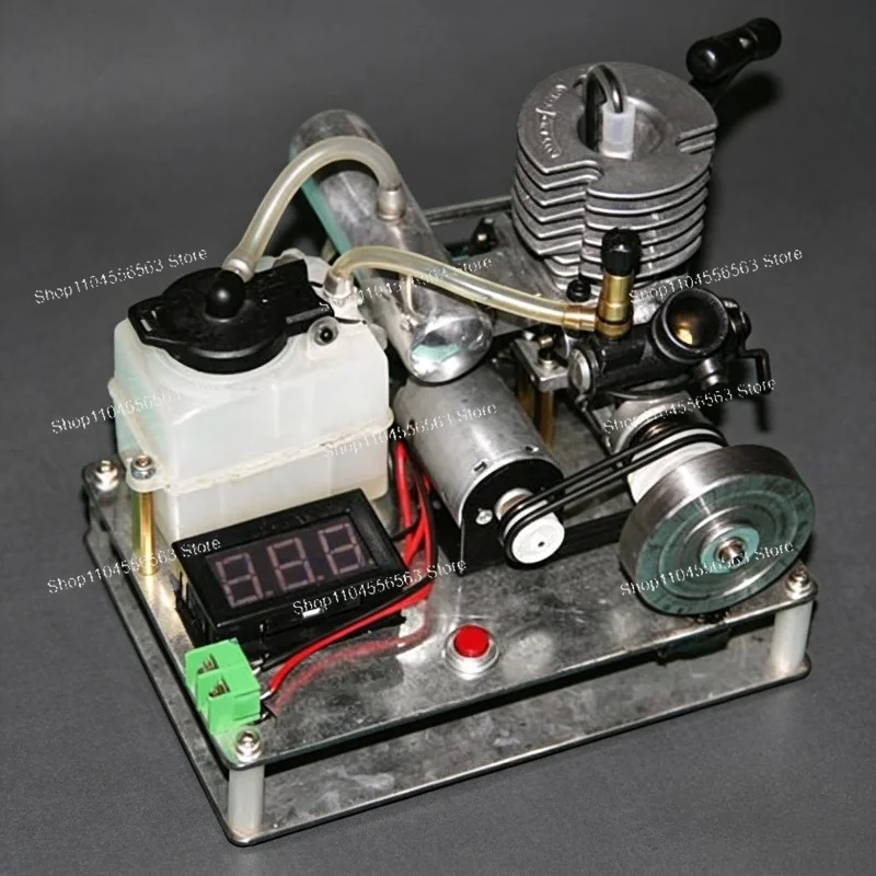 

Physics Experiment Model DIY Methanol Mini Engine Pull Start DC Generator Fuel Conversion Model
