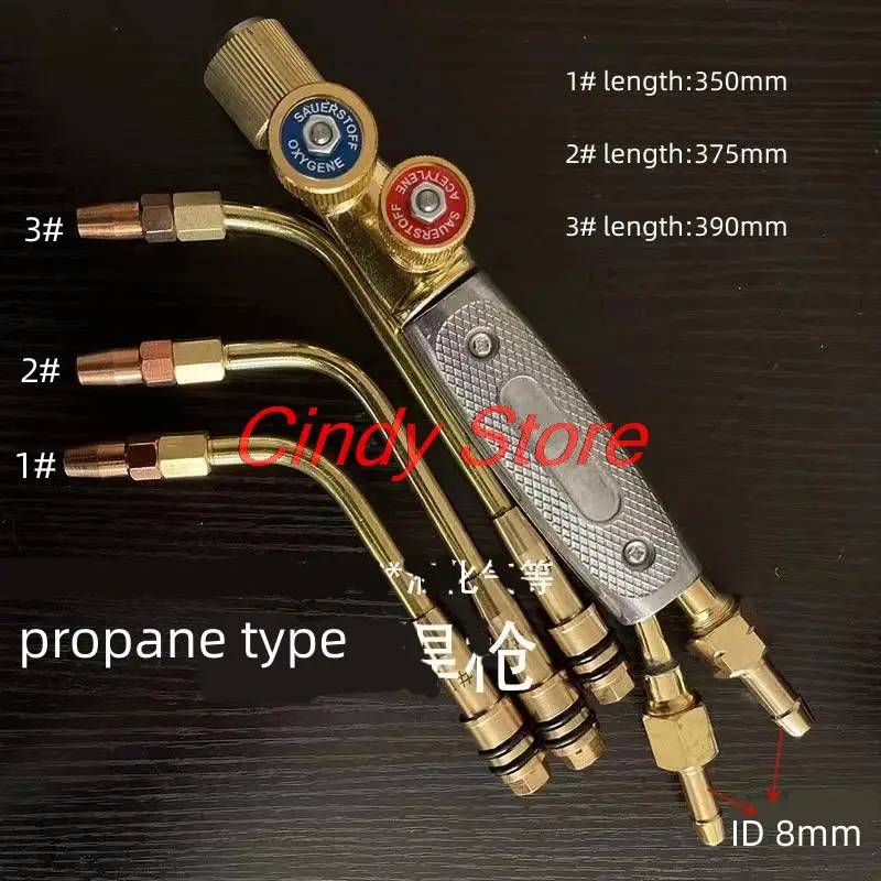 Rotary Gas Welding Torch Oxy Acetylene Propane Welding Gun