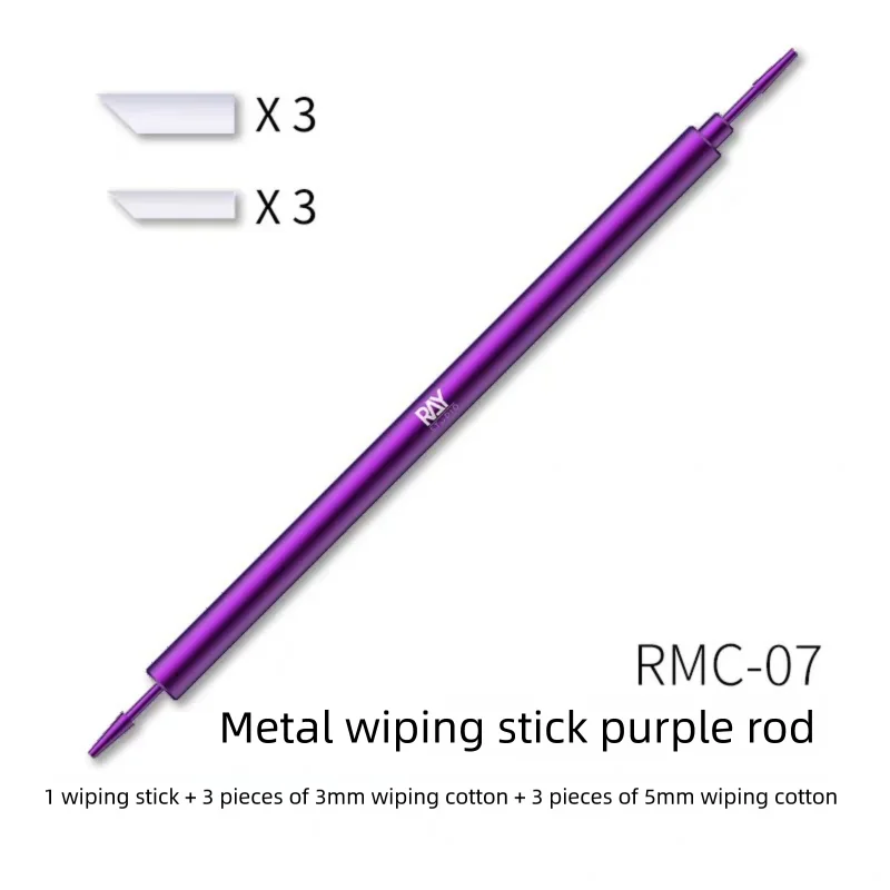 Ray Alloy Panel Line Eraser Wipe Stick Model Wipping Cleaning Tools for Modeling Building DIY Hobby Accessories