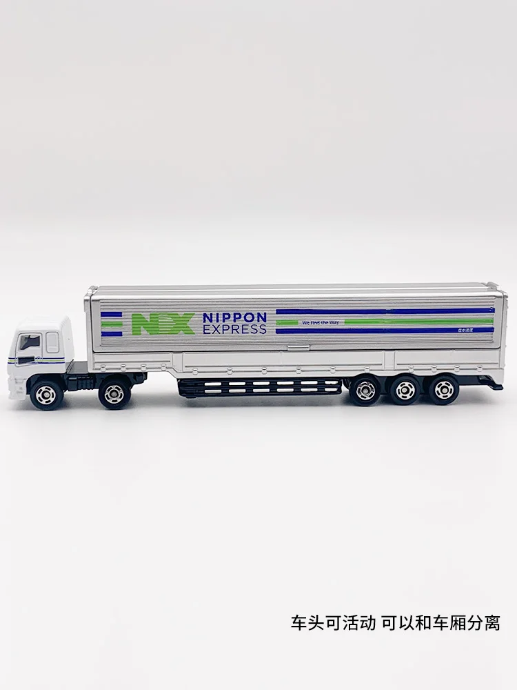 TAKARA TOMY aleación de simulación modelo longitud No. 135 NX Camión de transporte japonés de uso general, juguete para niños, regalo de vacaciones para niños