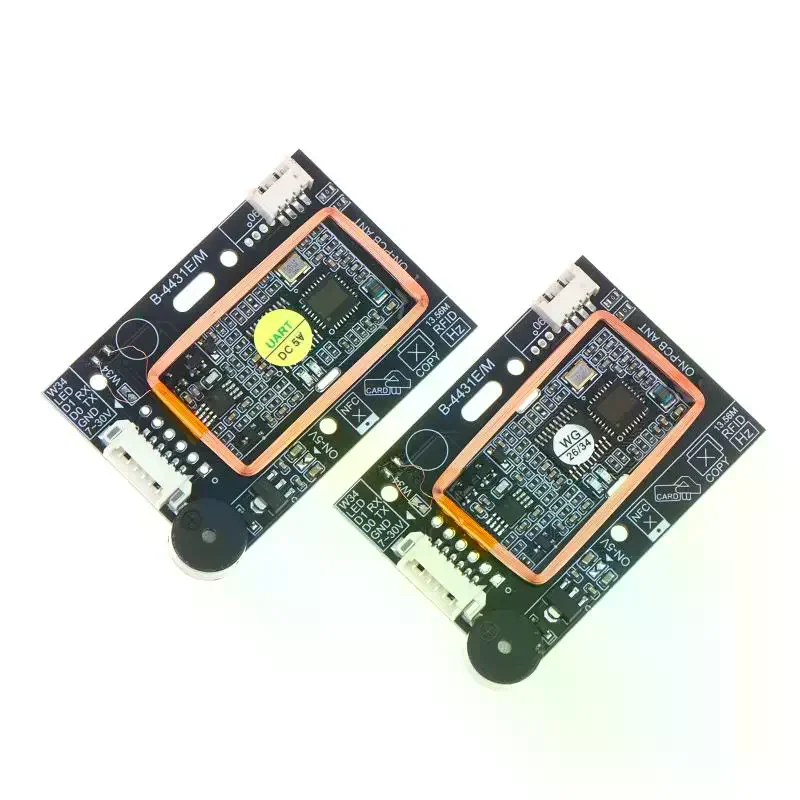 Module de lecteur de cartes RFID miniature intégré, fréquence 125Khz 13.56mhz, pour système de contrôle d'accès TTL WG Wiegand Dual