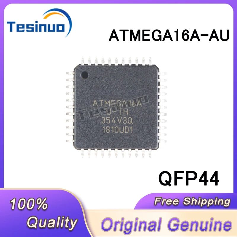 5-100/PCS New Original ATMEGA16A-AU ATMEGA16A AU QFP44 8-bit microcontroller chip In Stock