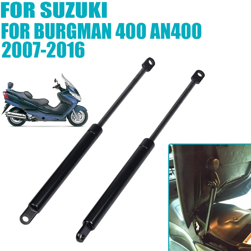 For Suzuki Burgman 400 Burgman400 AN AN400 2007 - 2016 Motorcycle Struts Arm Lift Support Hydraulic Rod Shock Absorber Lift Seat