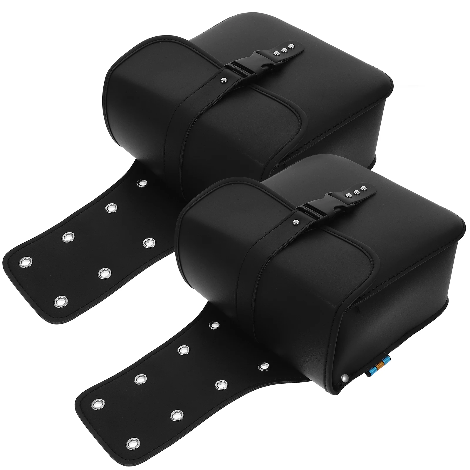 

Motorcycle Side Bag Saddlebags Storage Scooter Frame Accessories Hanging PU Waterproof Electric Motorcycle Left Right