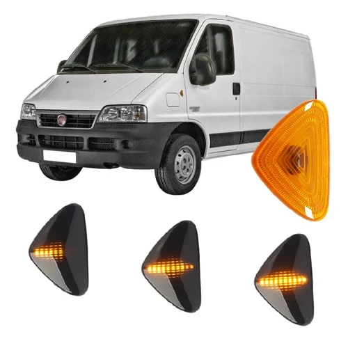 Para DUCATO Bus Van 244 JTD 2001 2002 2003 2004 2005 2006 indicador LED dinámico luz de señal lateral lámpara de guardabarros