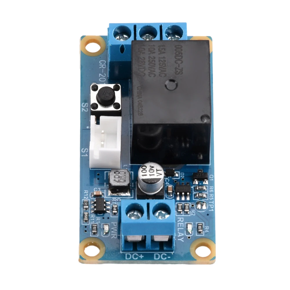 DC5-28V Latching Relay Module with Touch Bistable Switch MCU Control One Channel Relay Power Supply