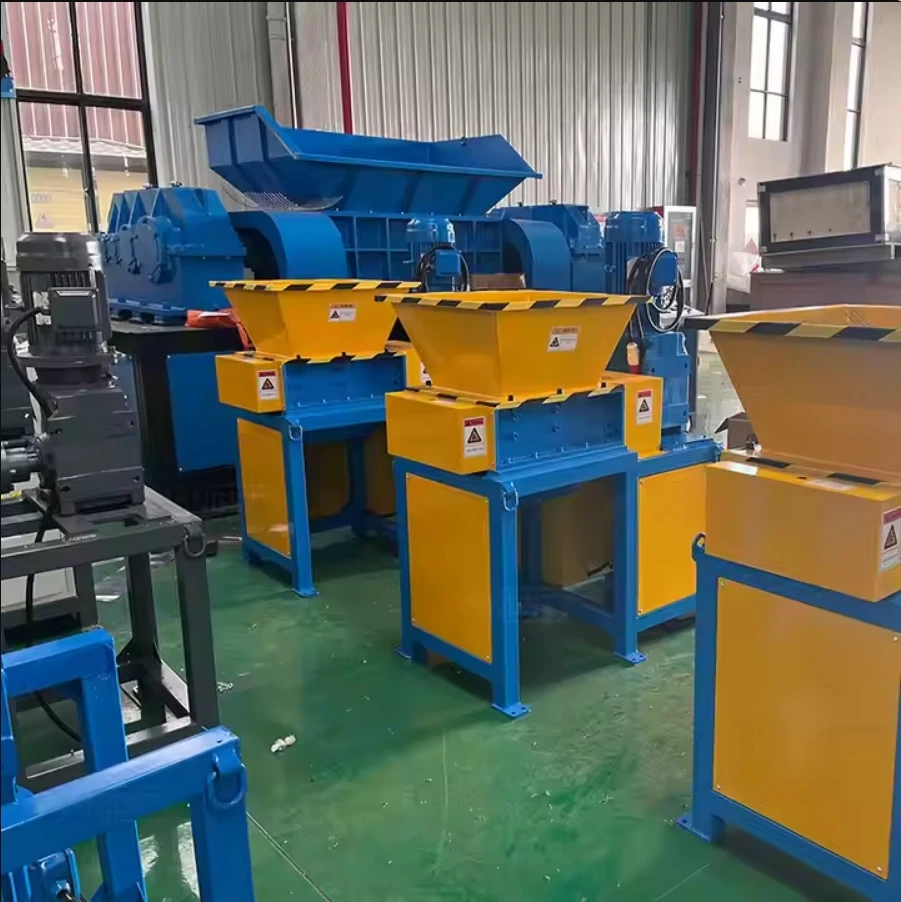 VANEST High Quality Small Size Wood Shredder Double Shaft Shredding Machine
