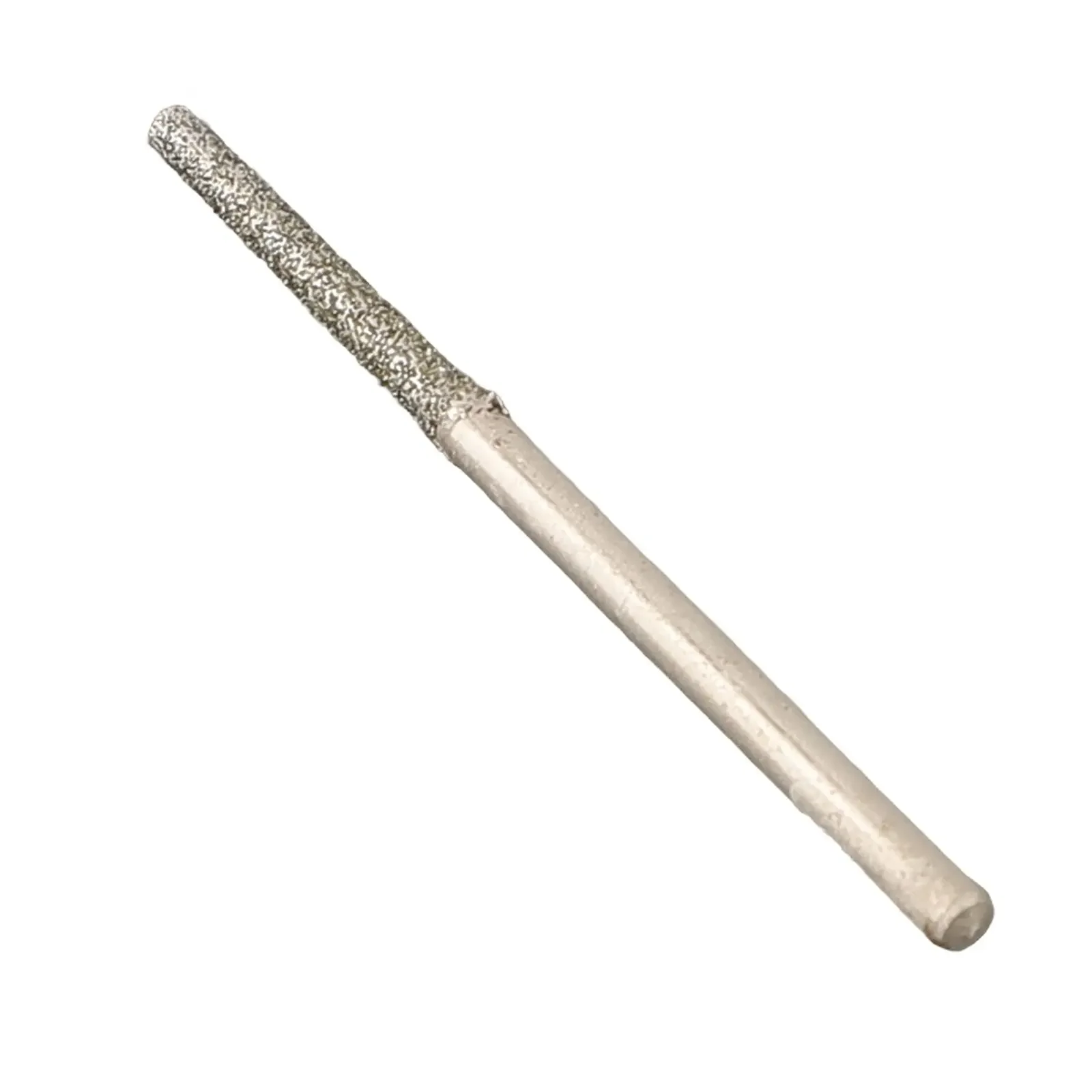 Punte da trapano rivestite diamantate in vetro di perforazione diametro della testa di 2.5mm colore argento diametro della testa di 1.2mm diametro della testa di 1.8mm
