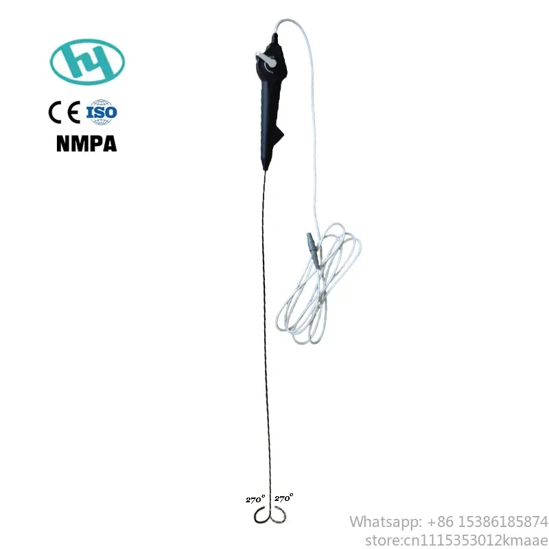 Vequyn 7.5Fr Disposable Flexible Video Ureteroscope — 2.5mm OD, 1.2mm Working Channel