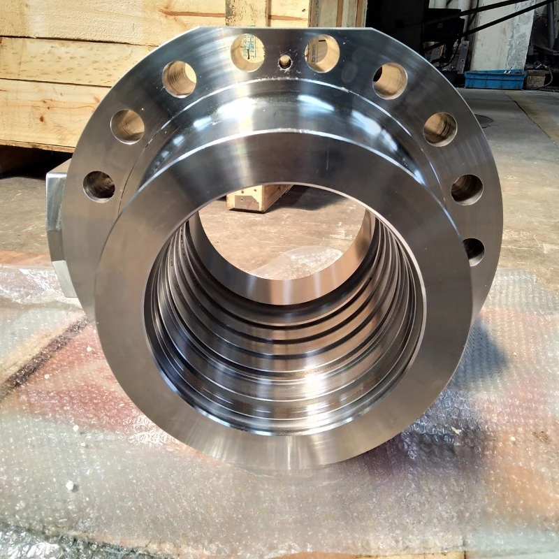 Flange finishing and milling CNC