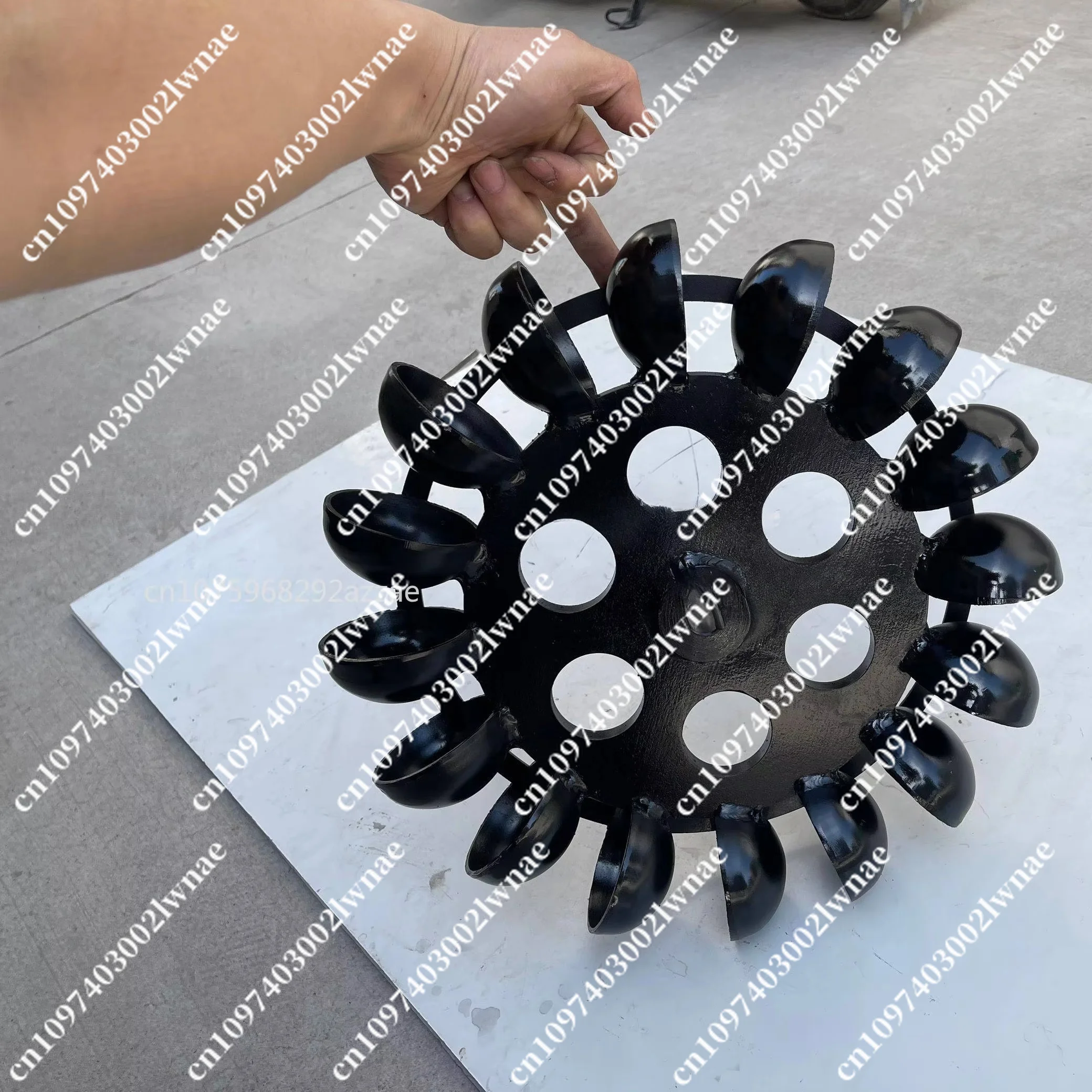 Low-speed Hydroelectric Generator Blade Water Turbine - Impulse, Oblique Impact Type