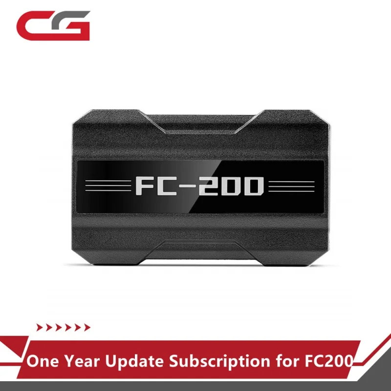 

Один год обновления подписки на программатор CG FC200 ECU