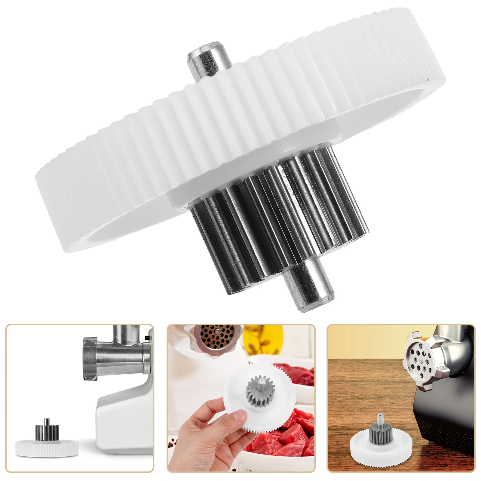 

Plastic Meat Grinder Gear Replacement Parts Repair Gear For Sausage Chili Processor Accessories Home Kitchen Use