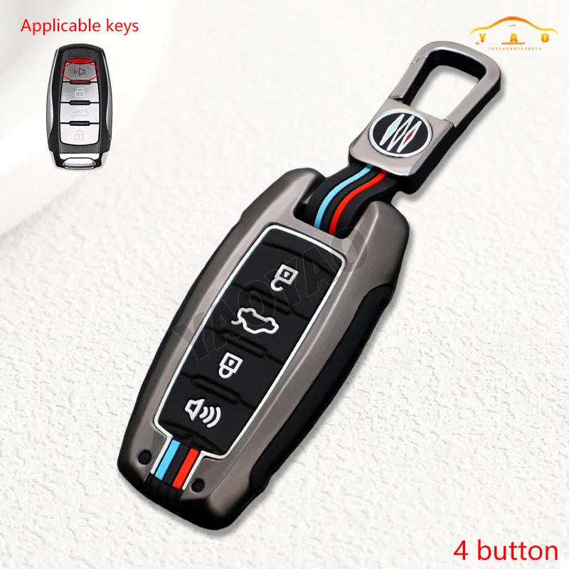 

Zinc Metal Car Key Cover Case Fob For Great Wall Haval Jolion 2022 H6 H7 H4 H9 F5 F7 F7X F7H H2S GMW Dargo