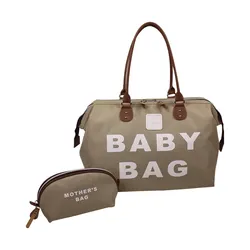 Sac à langer de grande capacité pour bébé, multifonctionnel, imperméable, voyage en plein air, maternité