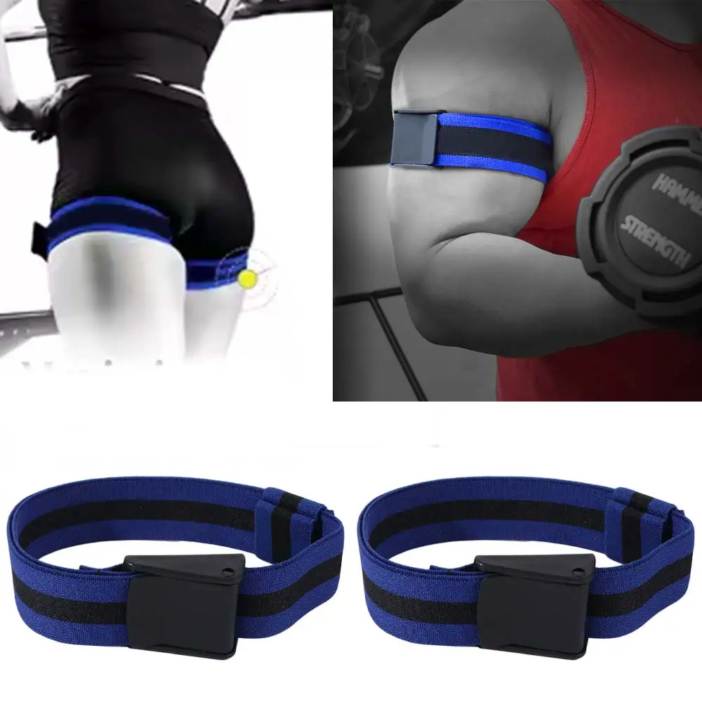 Adjustable Occlusion Training Bands Arm Wraps Effective Blood Flow Restriction Bands Elastic Bodybuilding BFR Training Belts