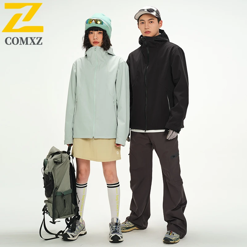 

Gorpcore Ski Soft Shell куртка мужская для кемпинга приключения водонепроницаемая ветрозащитная ветровка пара повседневное спортивное дышащее зимнее пальто