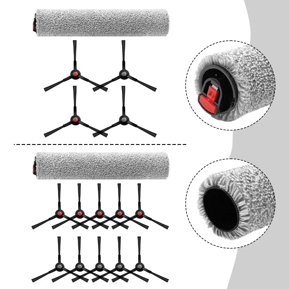 

For Eufy E25 / E28 Robot Vacuum Replacement Parts Main Roller Brush Side Brush Vacuum Cleaner Accessories Home Cleaning Tools