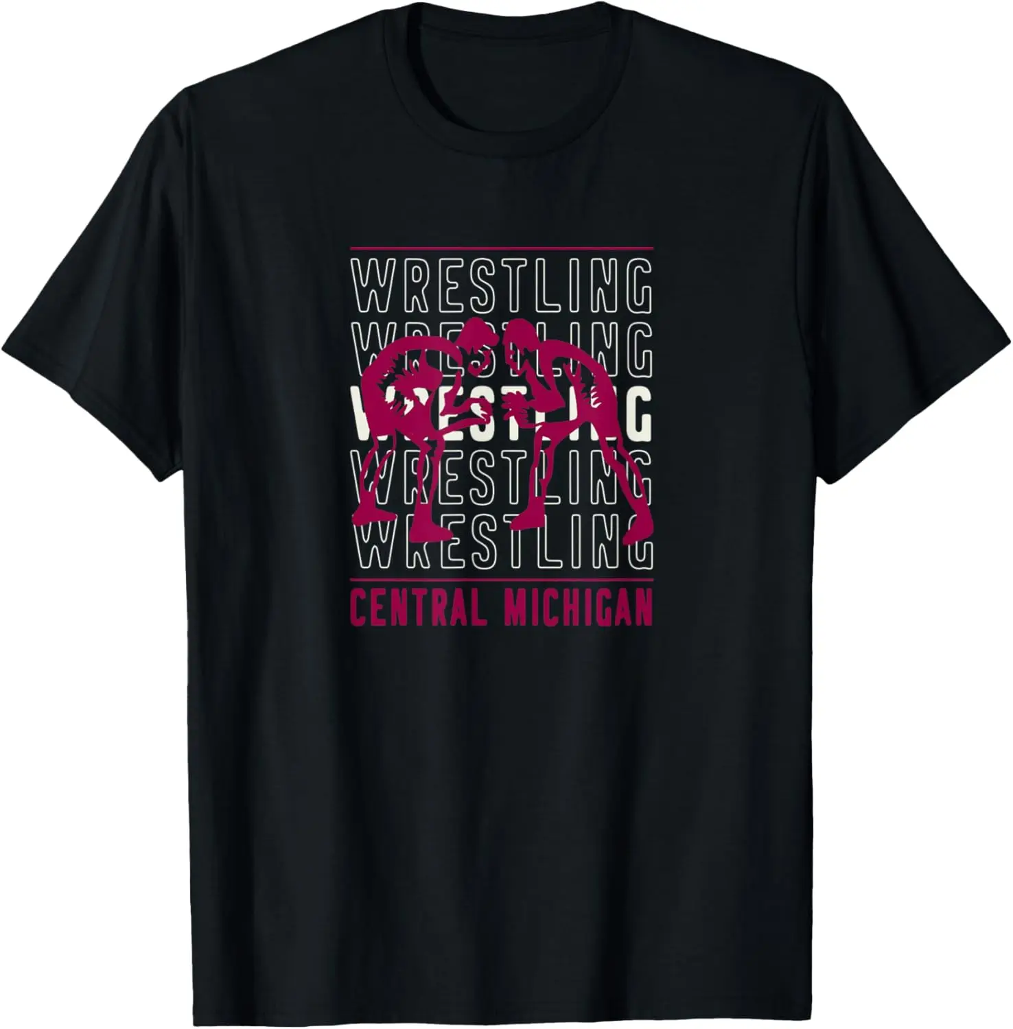 

Футболка Wrestling Central Michigan