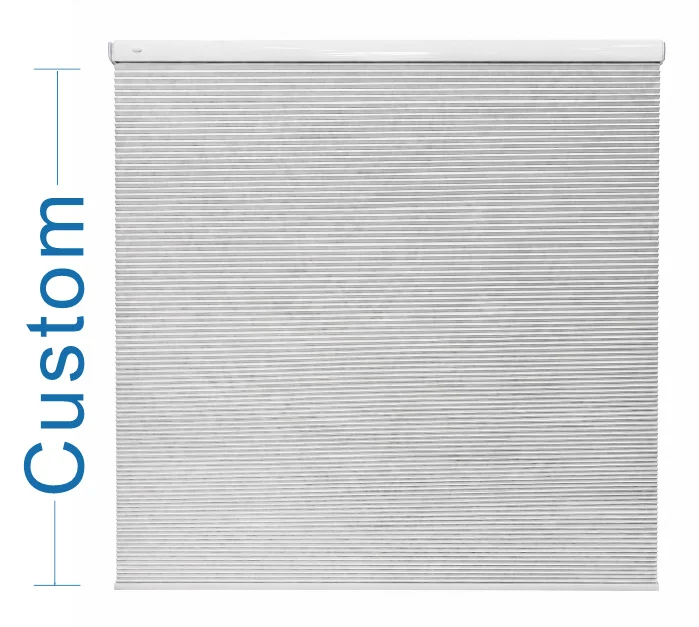 Custom Double Honeycomb Blinds 100% Full Blackout for Window