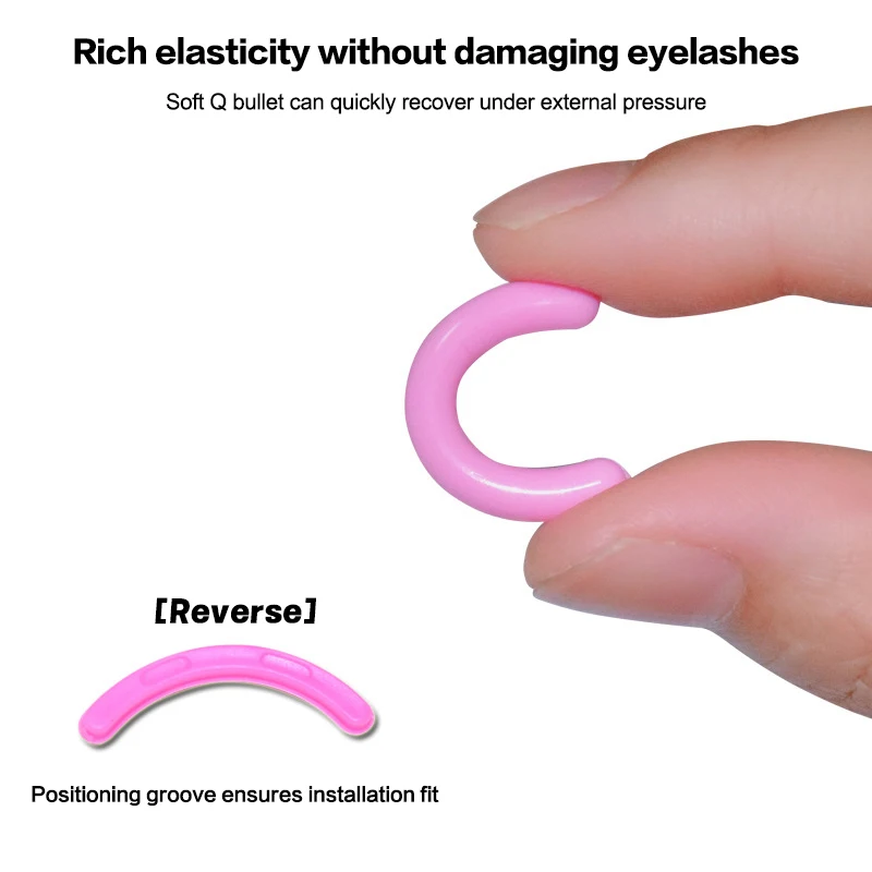 Eyelash Curler Replacement Pad Strong Elasticity Rubber Strip Makeup Curling Styling Tool view 5
