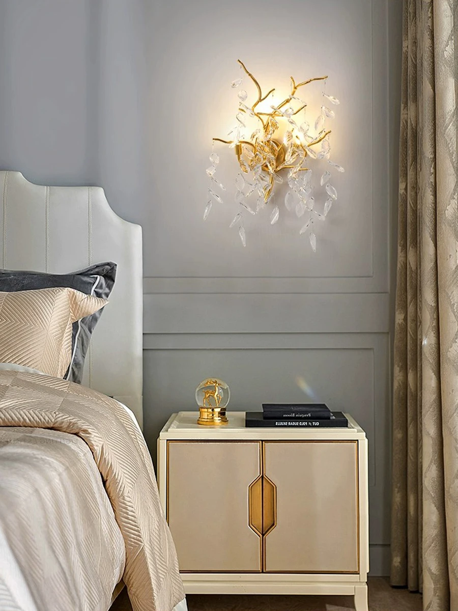 โคมไฟติดผนังคริสตัลแบบโมเดิร์น - Lighting Decoration On Wall บทวิจารณ์และราคา