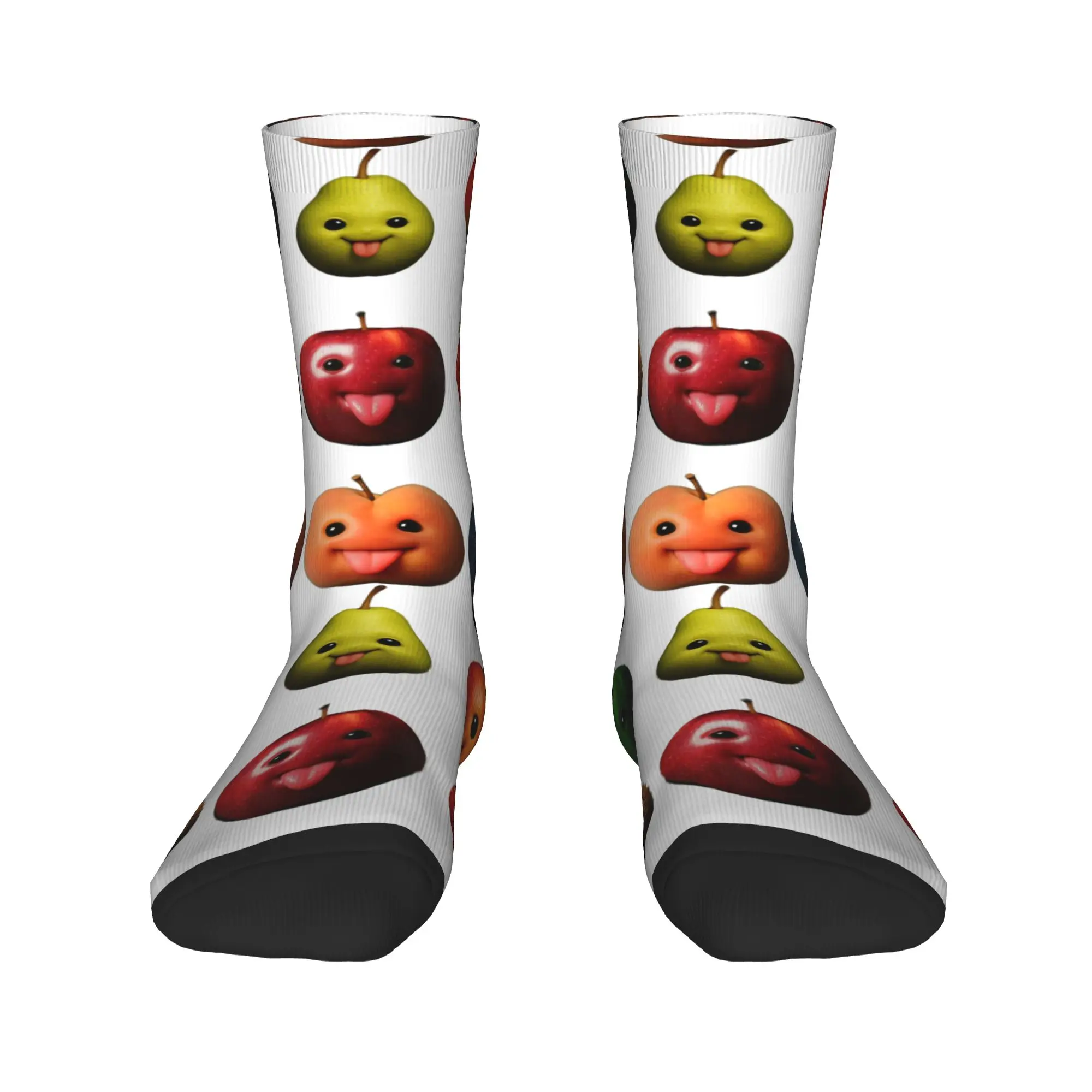 مضحك سخيف AI الفاكهة الجنرال Z ميمي BrainRot الفكاهة اللسان خارج الجوارب مكافحة العرق جوارب النساء الرجال الجوارب الناعمة الدافئة الربيع الجوارب