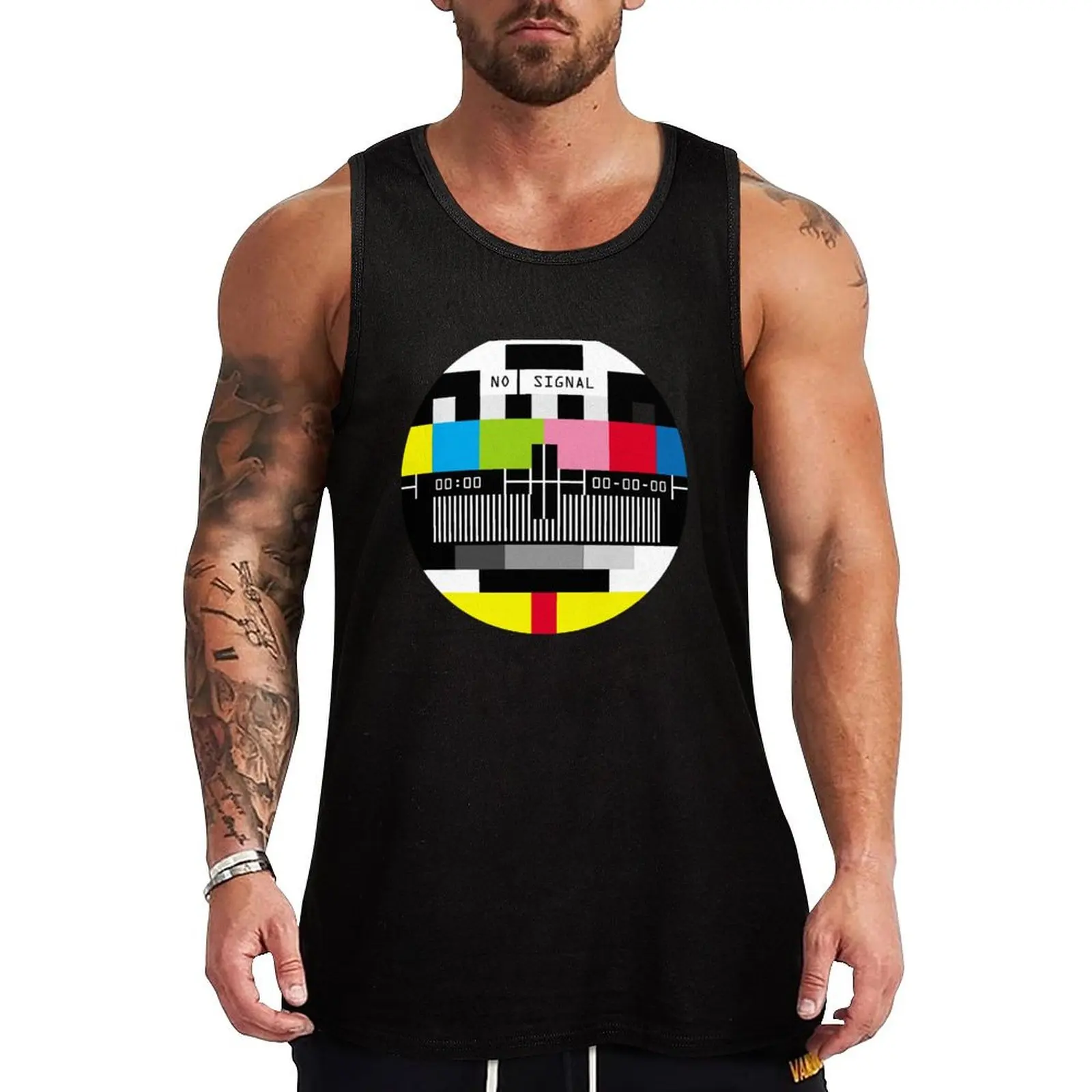 

no singal Tank Top gym shirt man cool things sleeveless shirt man gym t-shirt gym man