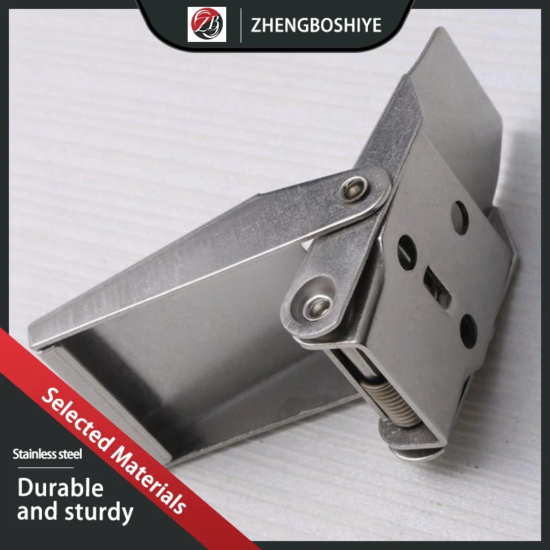 

(3pcs) Multi Specification 304 Stainless Steel Buckle Wooden Box Right Angle Box Industrial Cabinet Door Lock Telescopic