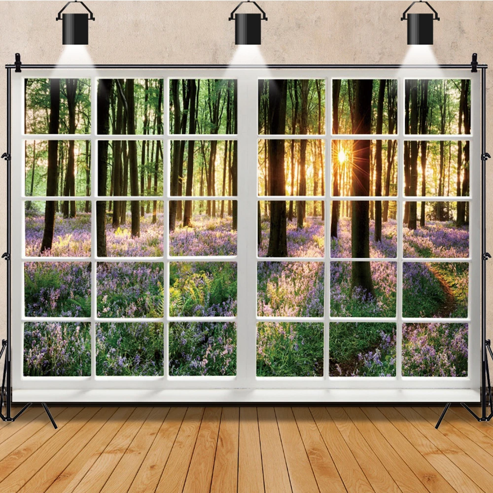 自然な風景写真の背景,外の窓,赤ちゃんのポートレート写真の背景