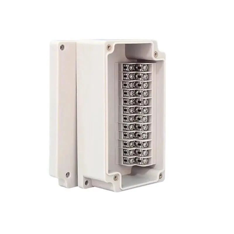 【CYBER MONDAY】10 Position Barrier Strip Distribution Enclosure Case Electric Cable Branch Box