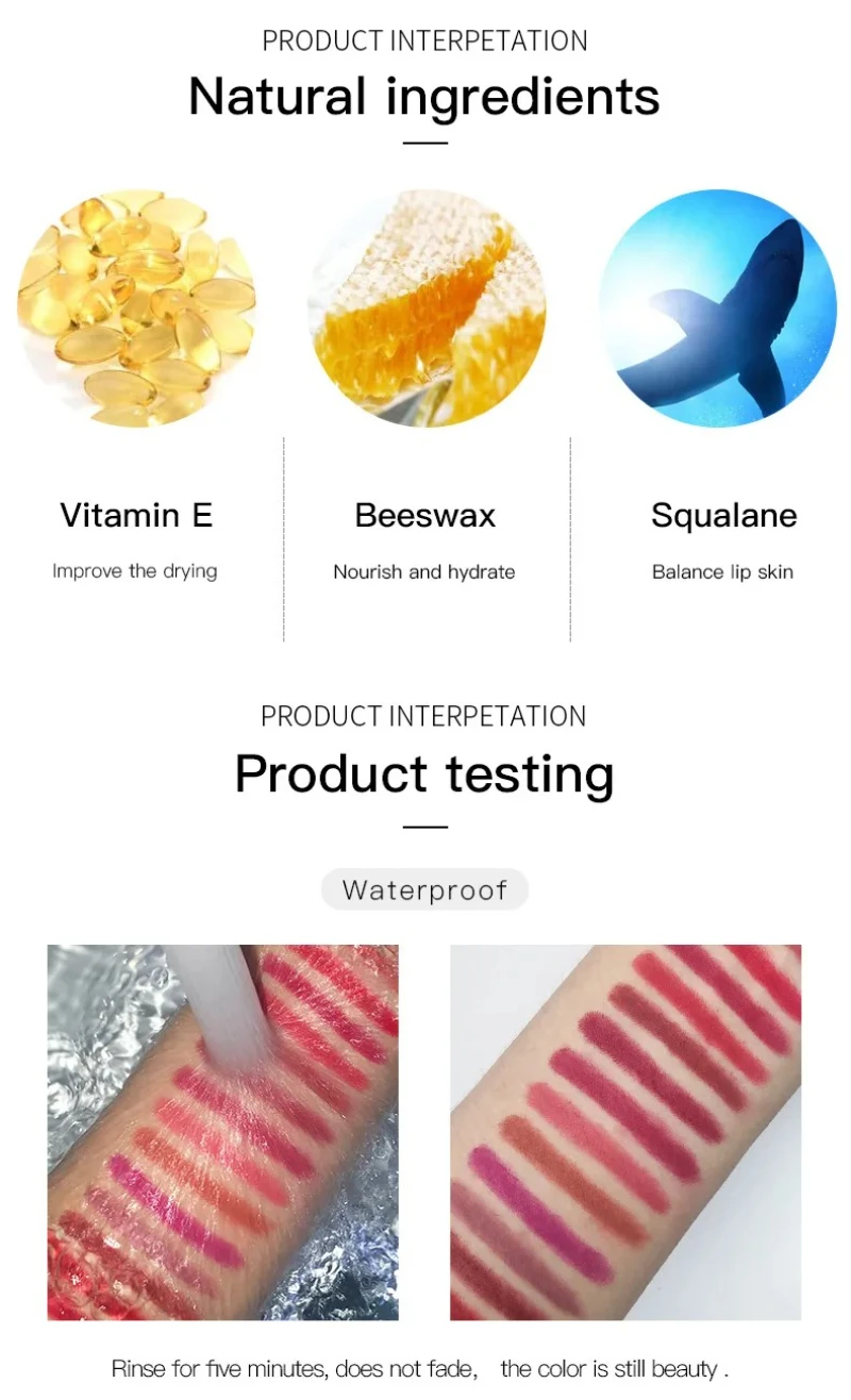 送料無料 ベルベットマットリップスティック リップライナーペンシル 防水 ナチュラルアウトライン リップコンターラインメイク セクシーレッドリップライナーペン 新品