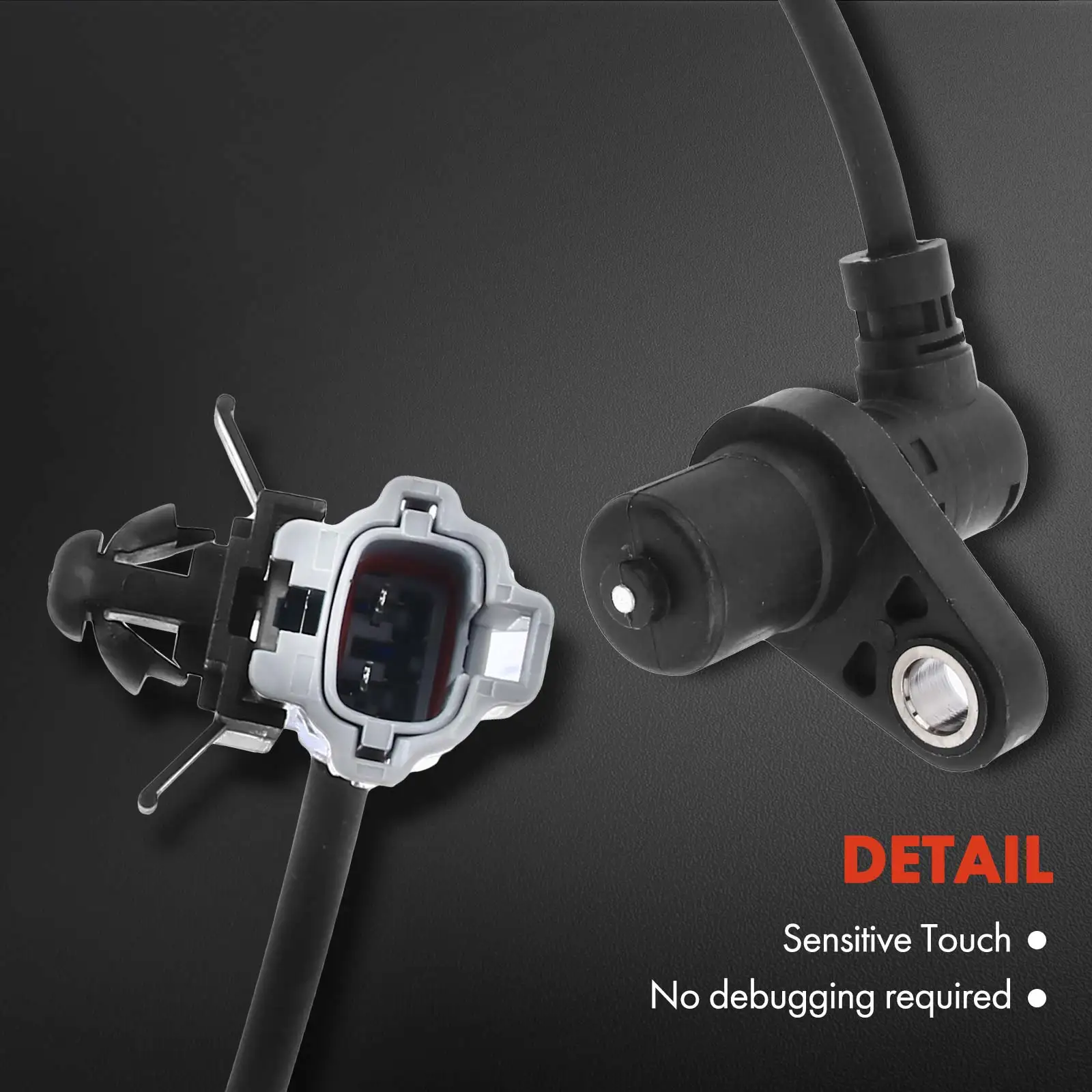 A-Premium Front Driver Side ABS Wheel Speed Sensor for Toyota Corolla 1996-2002 4