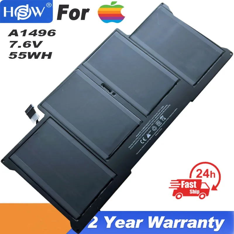 

A1405 A1496 Laptop Battery For Macbook Air 13" A1466 A1369 MC503 MC504 MC965 MC966 MD760 MD761 Bateria