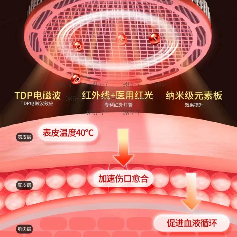 Household Electromagnetic Wave Therapeutic Equipment, Baking Lamp Physiotherapy Instrument
