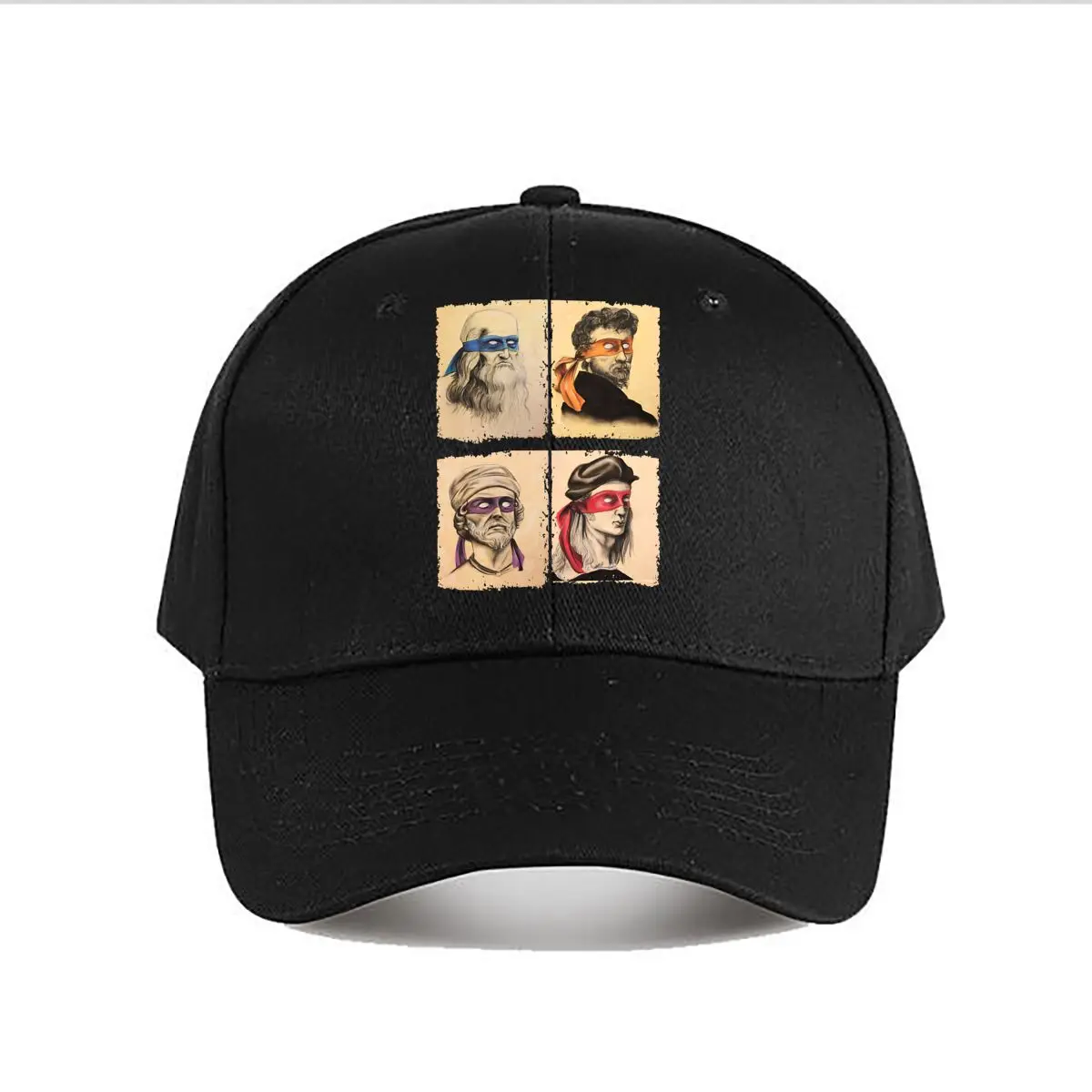 

Blindfold Portrait Art Design Baseball Cap
