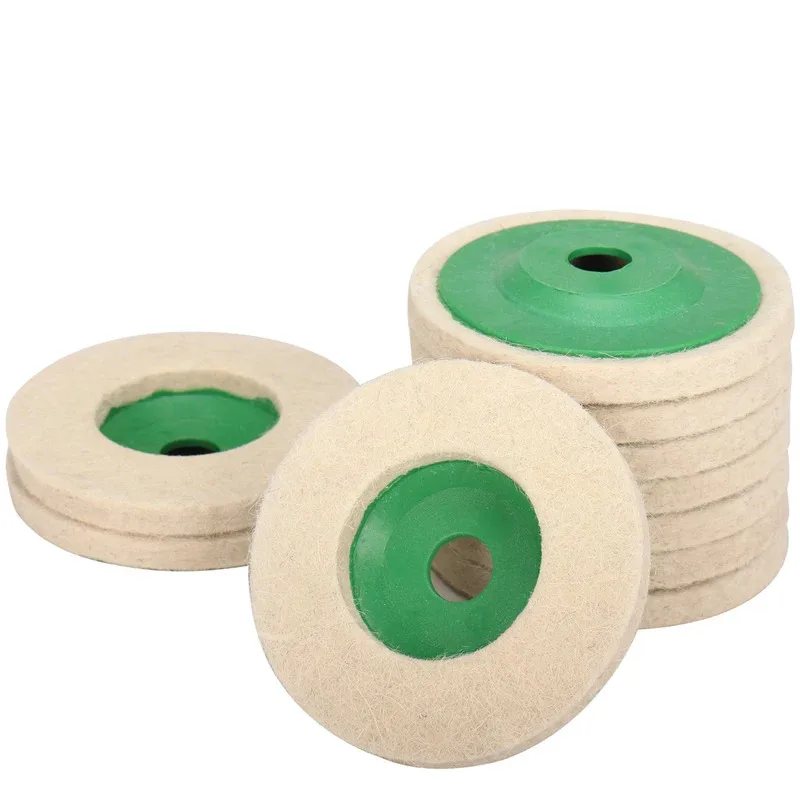 

SIFANG Wool Polishing Wheel Buffing Pads Angle Grinder Wheel Felt Polishing Pad Disc Accessories For Metal Marble Glass Ceramics