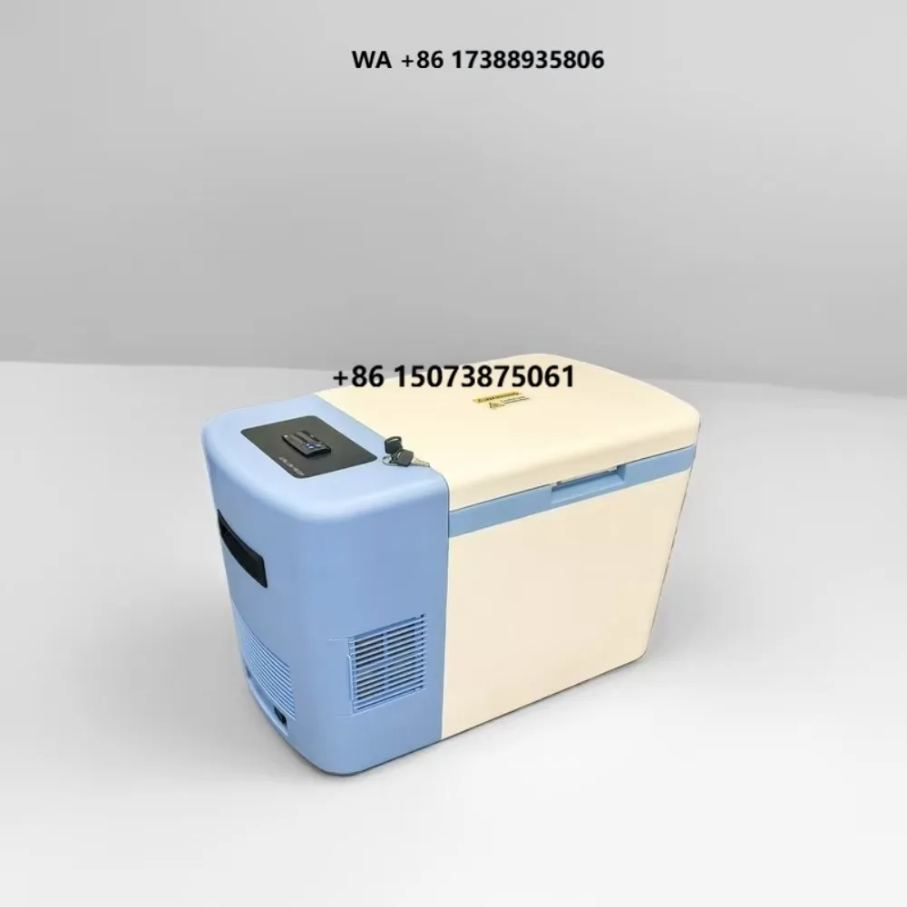 25L Ultra Low Temperature Car Freezer Single Compartment Portable Lab Refrigerator Fan Cooling Automatic Defrost