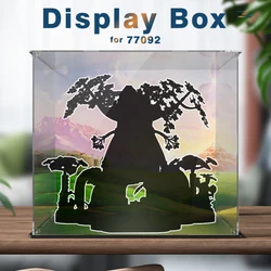 Acrylic Display Box for Lego 77092 Display Case for Great Deku Tree Building block Dustproof Clear storage box