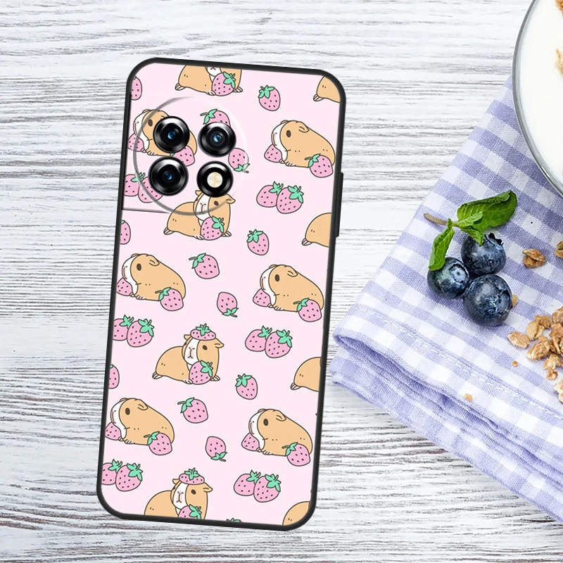 حافظة خنزير غينيا لهاتف OnePlus Nord 5 CE 3 4 Lite N20 N30 OnePlus 13 9 10 11 12 13T 13R 12R 10T 10R