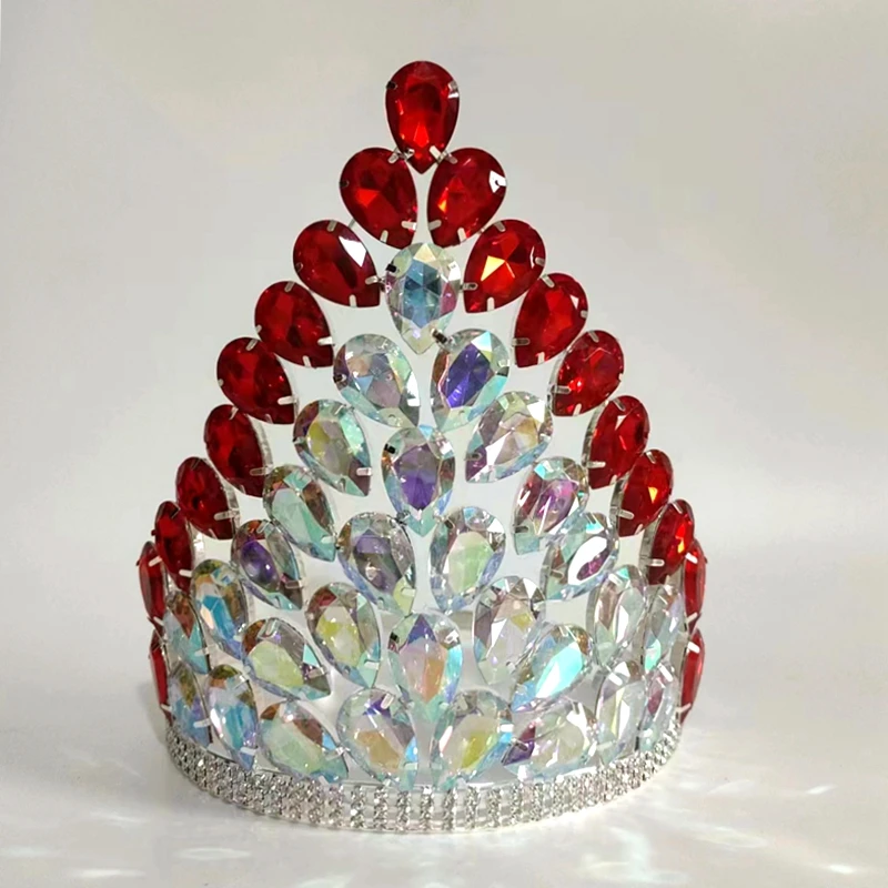 Wholesale Pageant Crowns and Tiaras Luxury Wedding Tiara Beauty Queen Crown