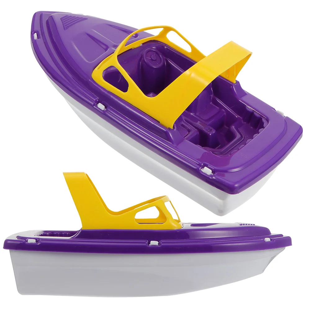 

2 Pcs Children's Beach Toy Set Sailing Speedboat Small Toys Bath for Kids Ages 4-8 Baby Girl