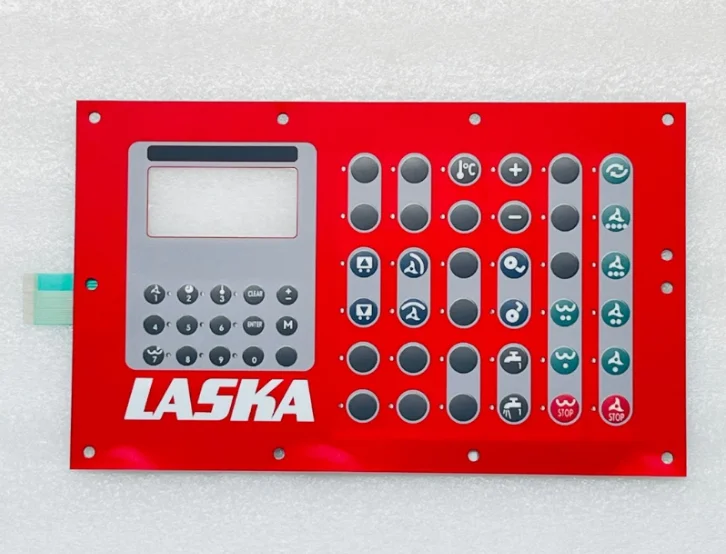 Suitable for LASKA vacuum mixer panel 4P0420.00-K08 new button panel/button film